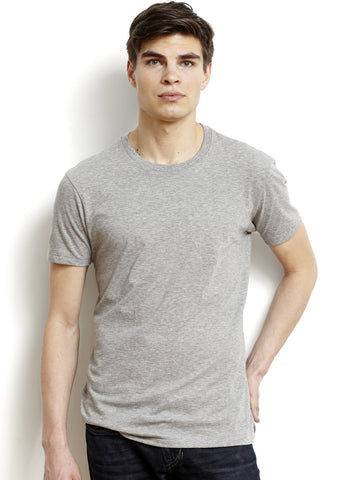 Black Pima Men's Classic Crew Tee