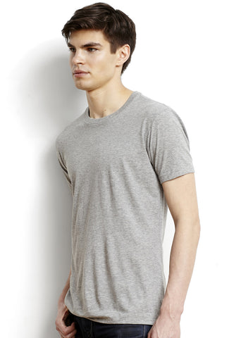 Black Pima Men's Classic Crew Tee