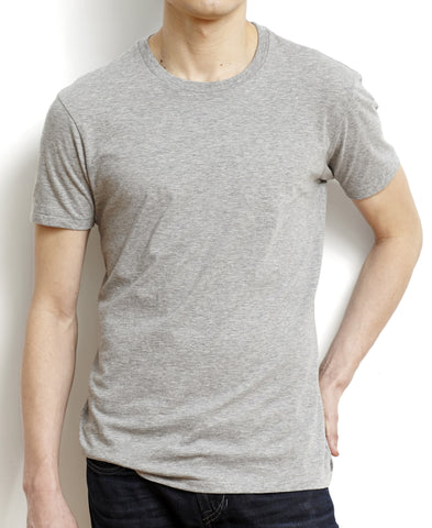 Black Pima Men's Classic Crew Tee