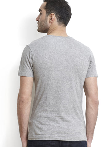 Black Pima Unisex Deep V-Neck Tee